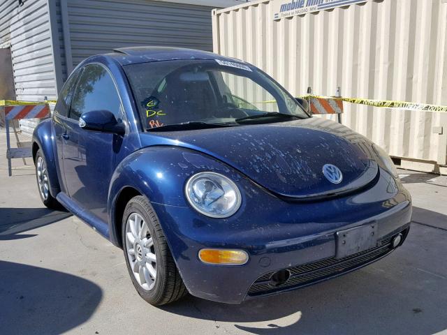 3VWCK31CX4M407079 - 2004 VOLKSWAGEN NEW BEETLE ლურჯი ფოტო 1