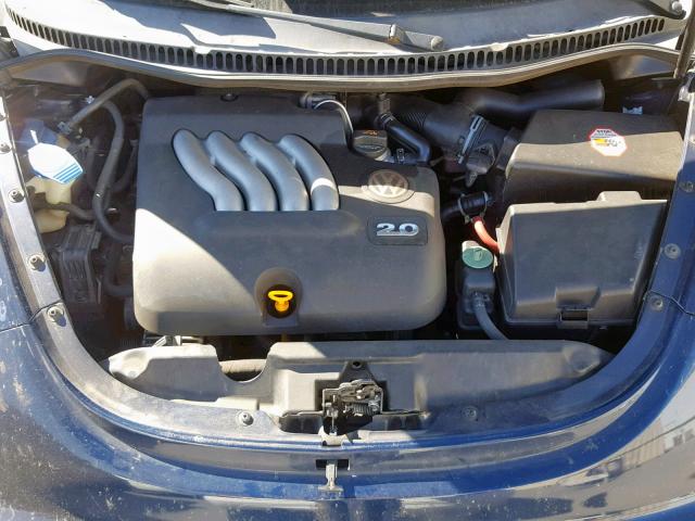 3VWCK31CX4M407079 - 2004 VOLKSWAGEN NEW BEETLE ლურჯი ფოტო 7