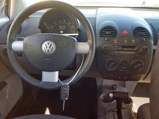 3VWCK31CX4M407079 - 2004 VOLKSWAGEN NEW BEETLE ლურჯი ფოტო 9