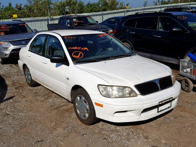 JA3AJ26E73U081509 - 2003 MITSUBISHI LANCER ES WHITE photo 1