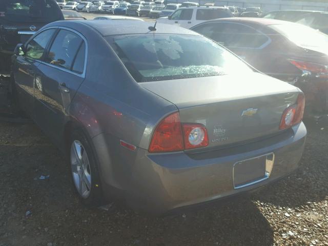 1G1ZB5EB3A4127238 - 2010 CHEVROLET MALIBU LS ნაცრისფერი ფოტო 3