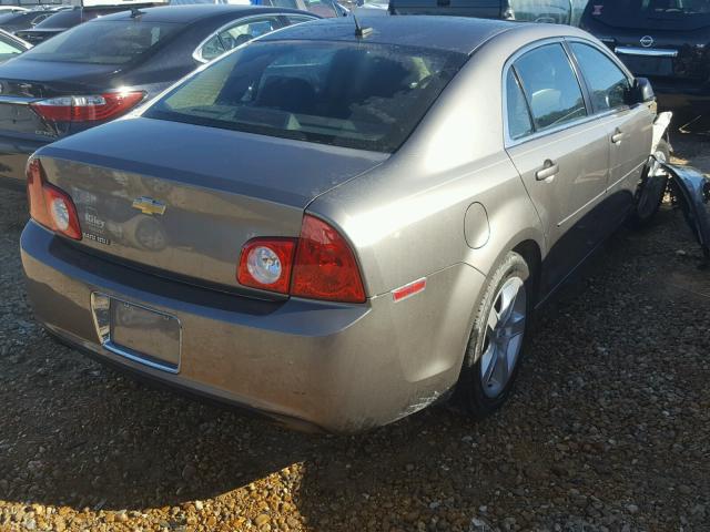 1G1ZB5EB3A4127238 - 2010 CHEVROLET MALIBU LS ნაცრისფერი ფოტო 4