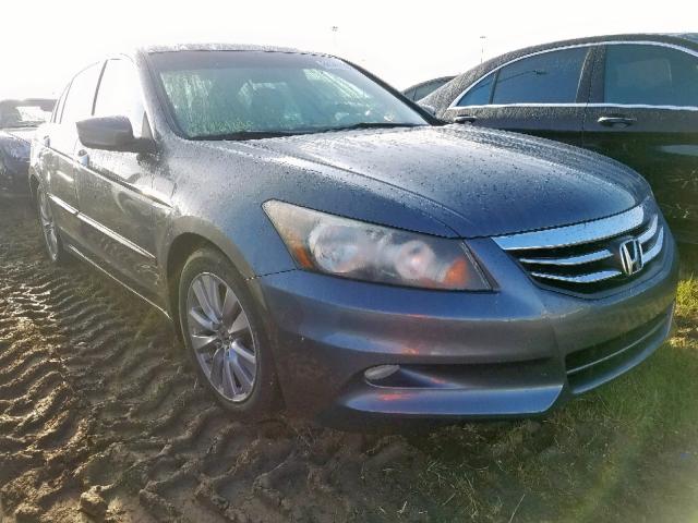 1HGCP3F8XBA001808 - 2011 HONDA ACCORD EXL GRAY photo 1