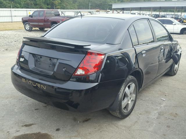 1G8AL55FX6Z196498 - 2006 SATURN ION LEVEL BLACK photo 4