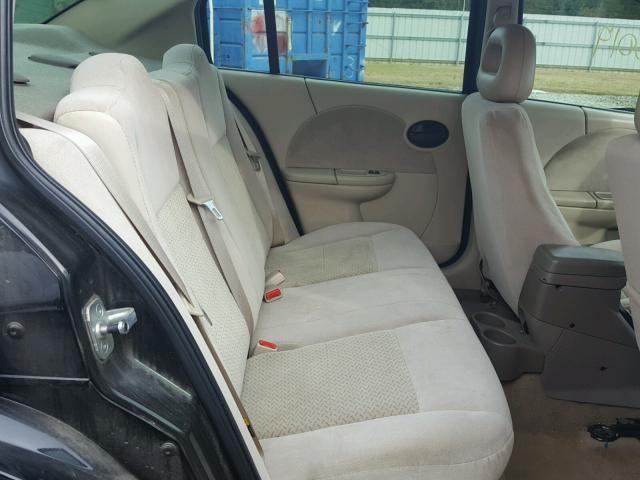 1G8AL55FX6Z196498 - 2006 SATURN ION LEVEL BLACK photo 6