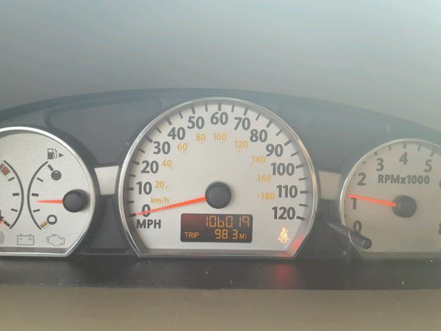 1G8AL55FX6Z196498 - 2006 SATURN ION LEVEL BLACK photo 8