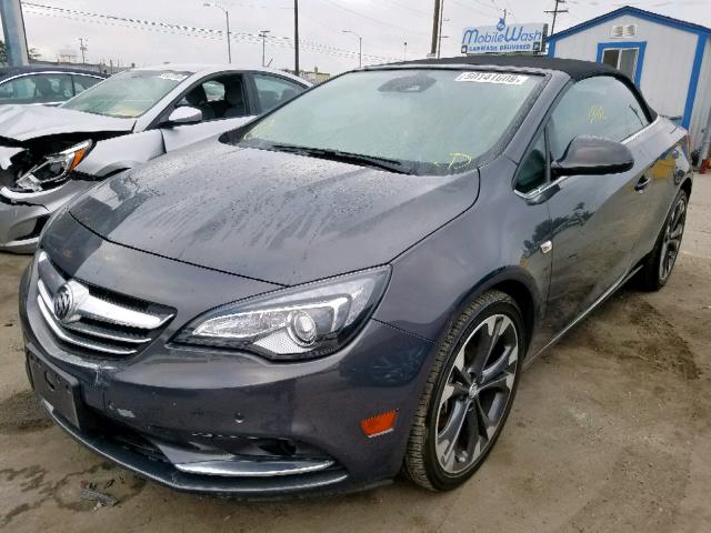 W04WT3N56GG076342 - 2016 BUICK CASCADA PR CHARCOAL photo 2