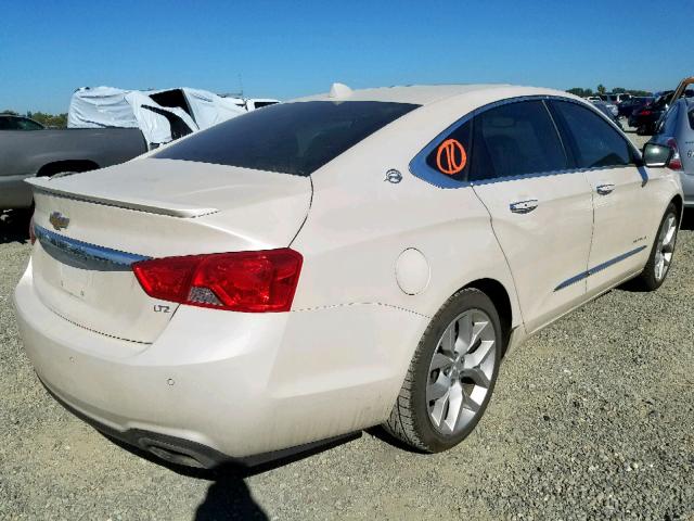 1G1155S32EU146578 - 2014 CHEVROLET IMPALA LTZ WHITE photo 4