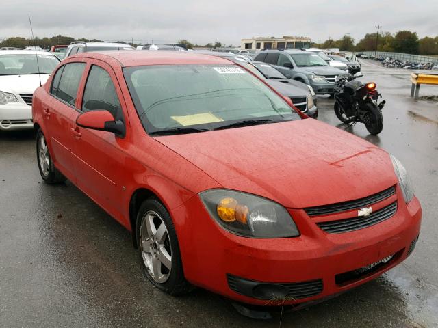 1G1AL58F187117941 - 2008 CHEVROLET COBALT LT RED photo 1