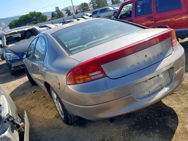 2B3HD46R01H627901 - 2001 DODGE INTREPID S Qızıl foto 3