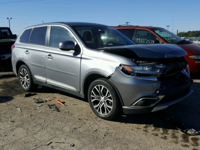 JA4AD3A36GZ017291 - 2016 MITSUBISHI OUTLANDER GRAY photo 1