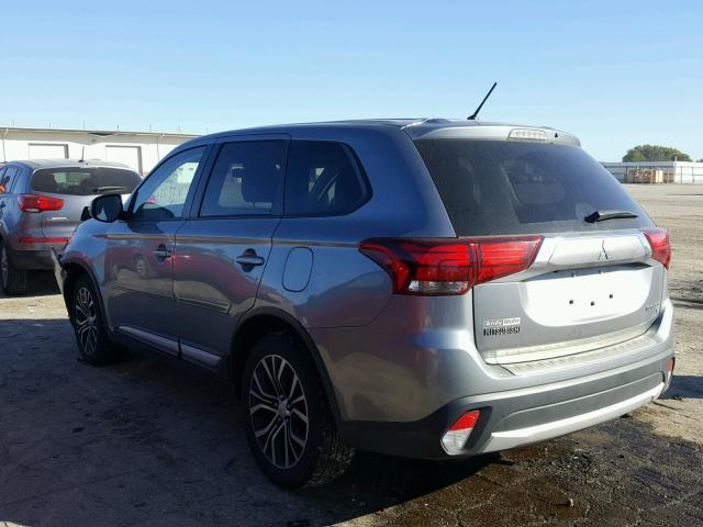 JA4AD3A36GZ017291 - 2016 MITSUBISHI OUTLANDER GRAY photo 3