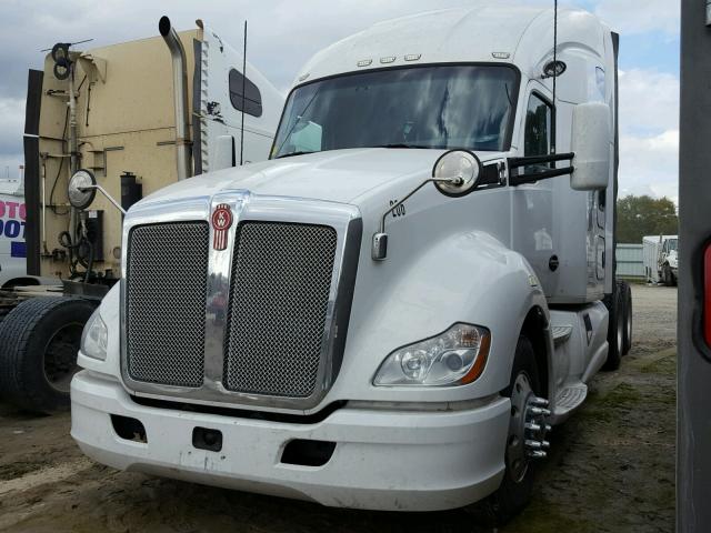 1XKYAP9X2EJ386869 - 2014 KENWORTH CONSTRUCTI WHITE photo 2