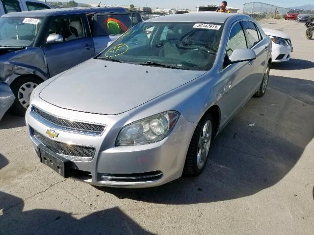 1G1ZC5E0XAF281543 - 2010 CHEVROLET MALIBU 1LT GRAY photo 2