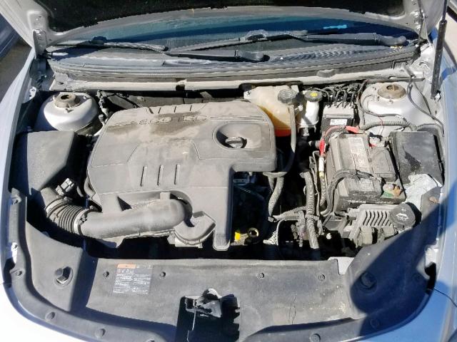 1G1ZC5E0XAF281543 - 2010 CHEVROLET MALIBU 1LT GRAY photo 7