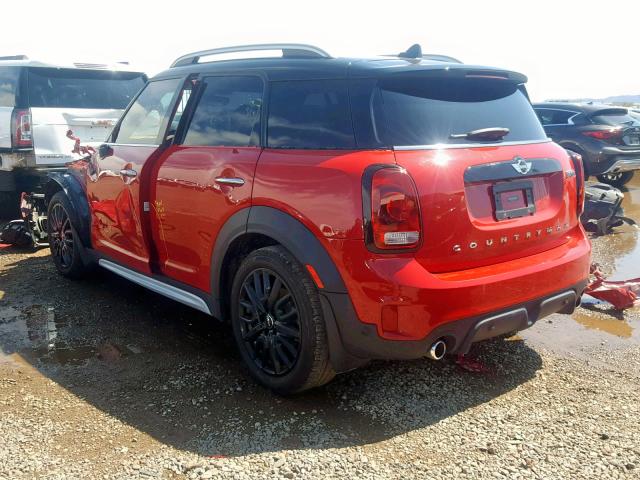 WMZYT3C39J3E93794 - 2018 MINI COOPER S C RED photo 3