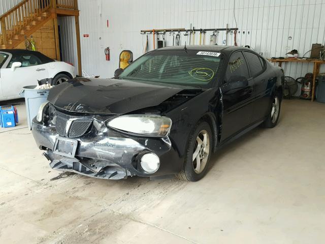 2G2WR524741129896 - 2004 PONTIAC GRAND PRIX BLACK photo 2