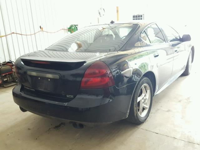 2G2WR524741129896 - 2004 PONTIAC GRAND PRIX BLACK photo 4