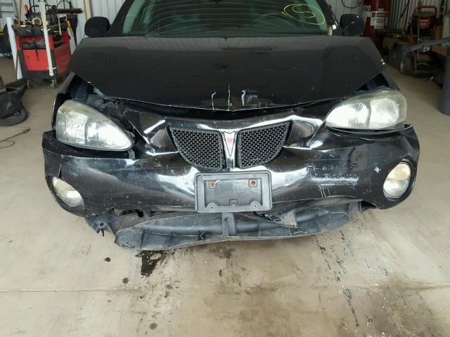 2G2WR524741129896 - 2004 PONTIAC GRAND PRIX BLACK photo 9