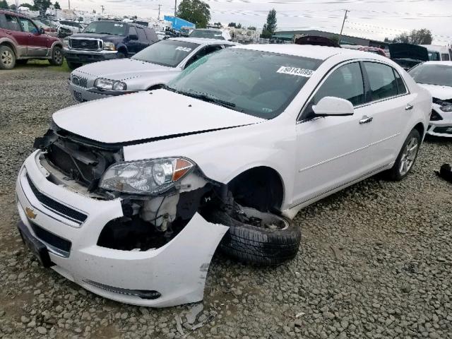 1G1ZC5E07CF393333 - 2012 CHEVROLET MALIBU 1LT 白色 照片 2
