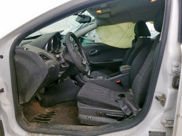 1G1ZC5E07CF393333 - 2012 CHEVROLET MALIBU 1LT 白色 照片 5