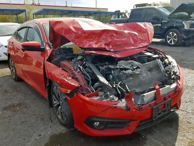 2HGFC1F77HH636032 - 2017 HONDA CIVIC EXL 红色 照片 1