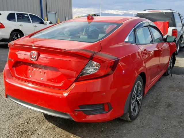 2HGFC1F77HH636032 - 2017 HONDA CIVIC EXL 红色 照片 4