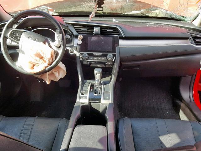 2HGFC1F77HH636032 - 2017 HONDA CIVIC EXL 红色 照片 9