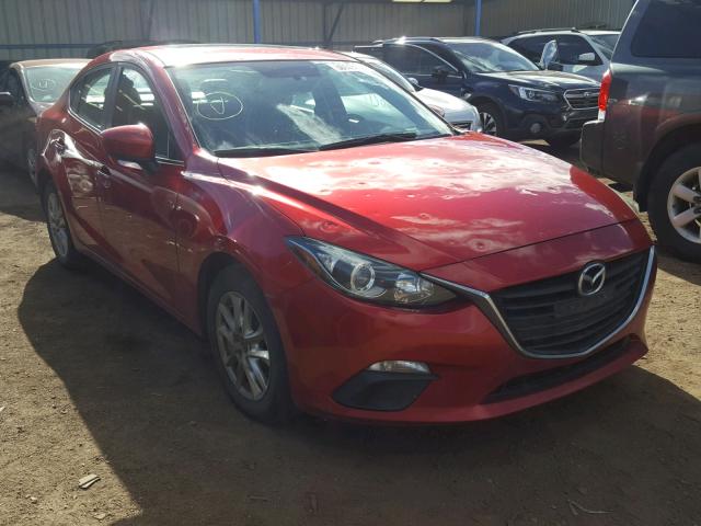 JM1BM1W75E1148962 - 2014 MAZDA 3 GRAND TO RED photo 1