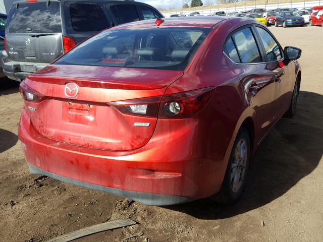 JM1BM1W75E1148962 - 2014 MAZDA 3 GRAND TO RED photo 4