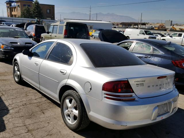 1B3EL46T45N674900 - 2005 DODGE STRATUS SX SILVER photo 3