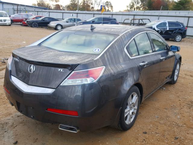 19UUA865X9A012021 - 2009 ACURA TL GRAY photo 4