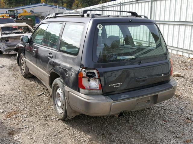 JF1SF6557XH729659 - 1999 SUBARU FORESTER S 黑色 照片 3