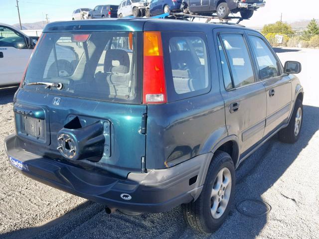 JHLRD1840VC007628 - 1997 HONDA CR-V LX GREEN photo 4