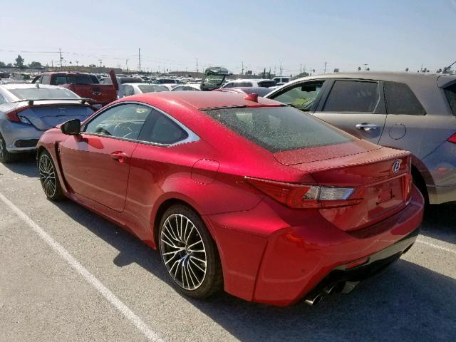 JTHHP5BC6F5002249 - 2015 LEXUS RC-F RED photo 3