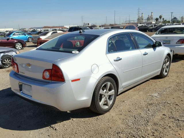 1G1ZC5EU4CF148430 - 2012 CHEVROLET MALIBU 1LT GRAY photo 4