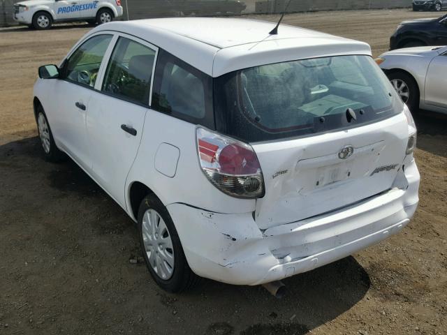 2T1KR32E25C419005 - 2005 TOYOTA COROLLA MA WHITE photo 3