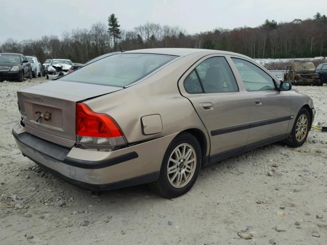 YV1RS61T542371091 - 2004 VOLVO S60 GOLD photo 4