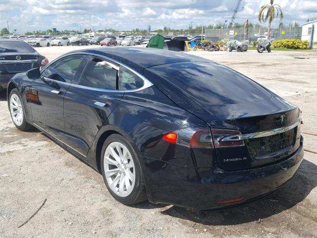 5YJSA1E11HF179272 - 2017 TESLA MODEL S BLACK photo 3