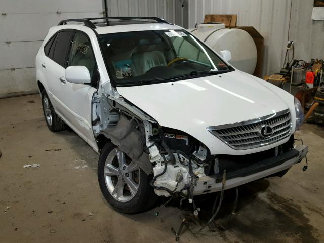 JTJHW31U782851682 - 2008 LEXUS RX 400H WHITE photo 1