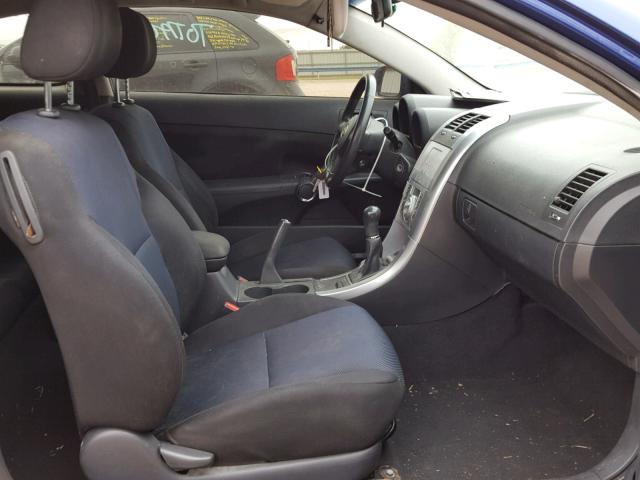 JTKDE177550017369 - 2005 TOYOTA SCION TC ლურჯი ფოტო 5