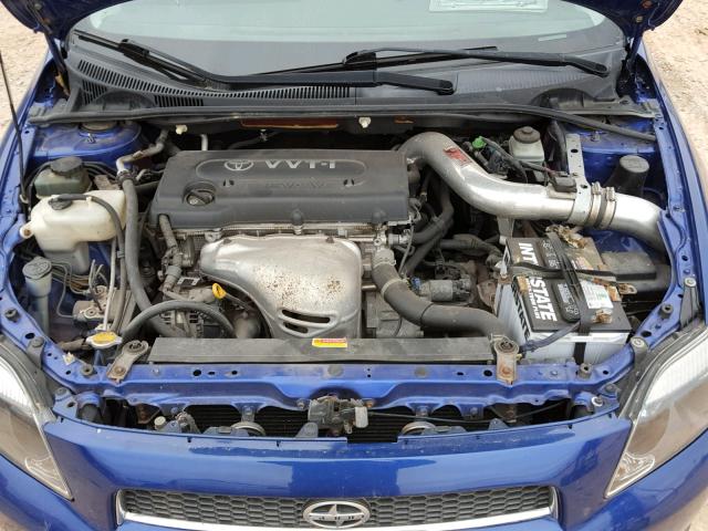 JTKDE177550017369 - 2005 TOYOTA SCION TC ლურჯი ფოტო 7