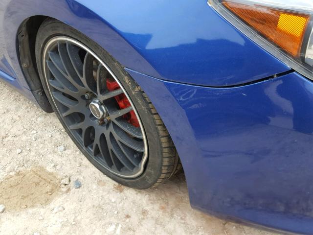 JTKDE177550017369 - 2005 TOYOTA SCION TC ლურჯი ფოტო 9