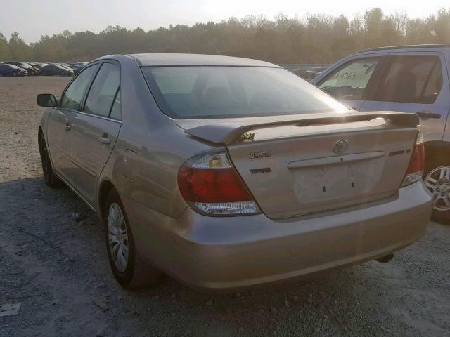 4T1BE32K65U535985 - 2005 TOYOTA CAMRY LE TAN photo 3