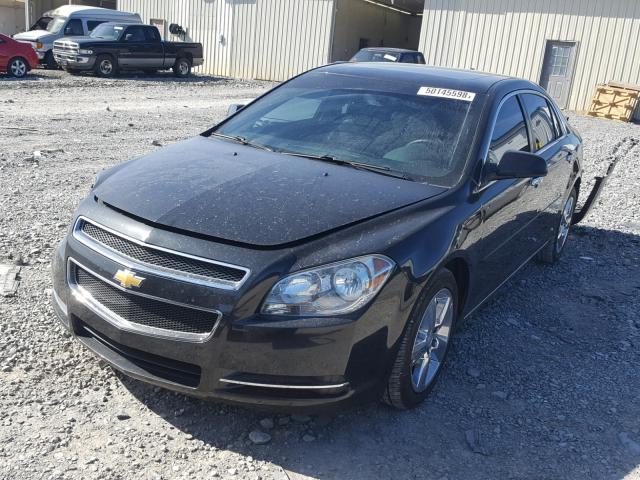 1G1ZD5EU9CF363055 - 2012 CHEVROLET MALIBU 2LT BLACK photo 2