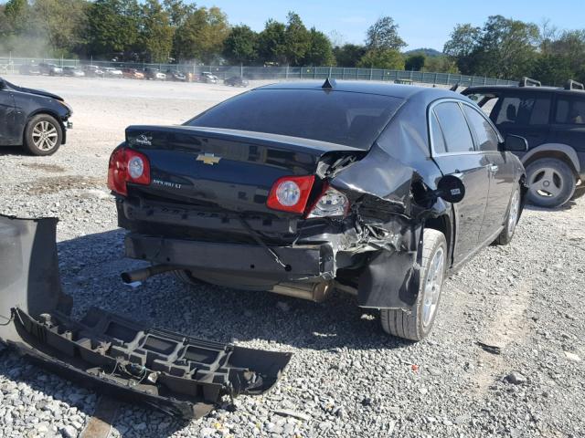 1G1ZD5EU9CF363055 - 2012 CHEVROLET MALIBU 2LT BLACK photo 4