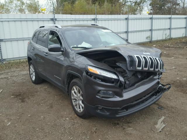 1C4PJMCS6FW787865 - 2015 JEEP CHEROKEE L GRAY photo 1