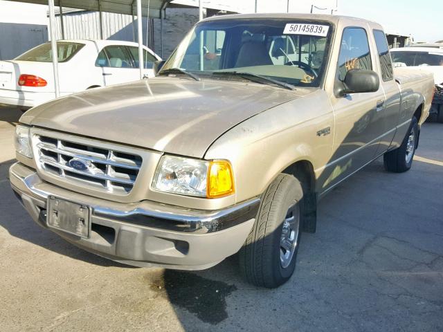 1FTYR14U32PA03514 - 2002 FORD RANGER SUP GOLD photo 2