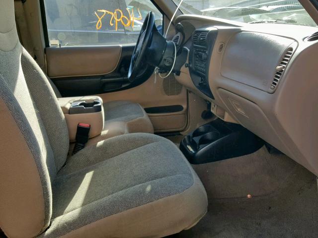 1FTYR14U32PA03514 - 2002 FORD RANGER SUP GOLD photo 5