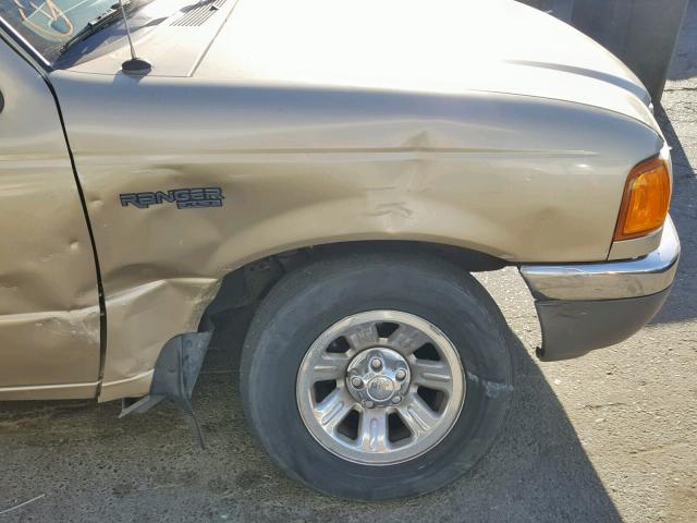 1FTYR14U32PA03514 - 2002 FORD RANGER SUP GOLD photo 9